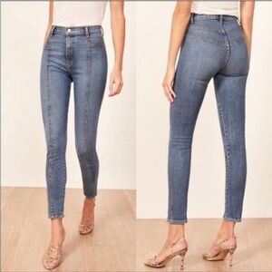 Reformation Suzie jeans pocketless